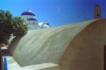 Iglesias de Santorini, Grecia