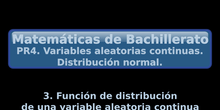 PR4. 3. Función de distribución de una V.A. continua