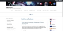 Nueva web Antares