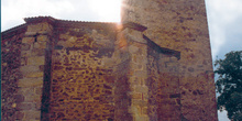 Campanario de iglesia en Horcajo de la Sierra