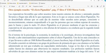 Lengua II Distancia Clase 13 20241024 - Comentario texto Pigmalión