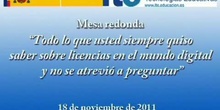 Mesa redonda: Todo lo que usted siempre quiso saber sobre licencias en el mundo digital y no se atrevió a preguntar (part