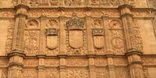 Fachada del Edificio Histórico de la Universidad, Salamanca, Cas