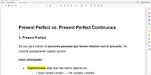 Present Perfect vs Present Perfect Continuous