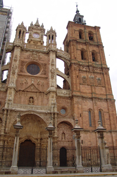 Fachada, Catedral de Astorga, León, Castilla y León