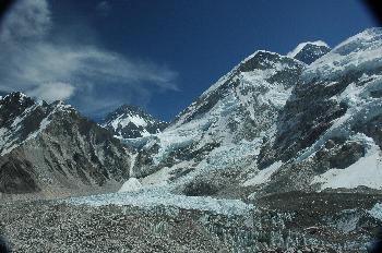 Khumbutse, Changtse y Hombro Occidental del Everest