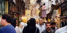 Mercado en Teherán, Irán