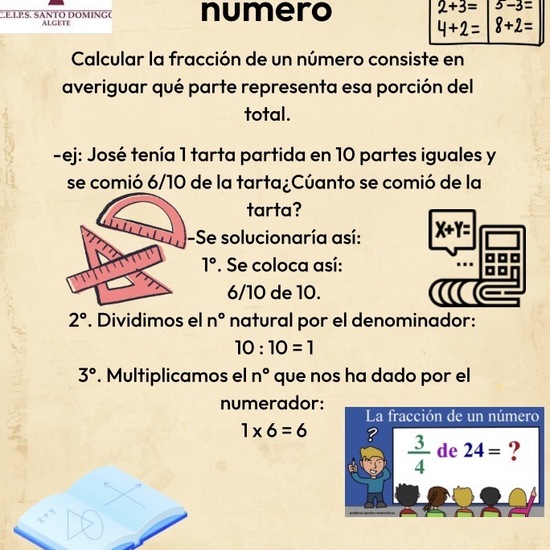 LA FRACCIÓN DE UN NÚMERO