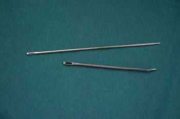 Agujas metalicas colchoneras