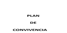 Plan de Convivencia