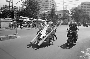 Escenas callejeras, Jakarta, Indonesia