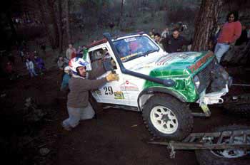 Ascenso por rampa y ruedas