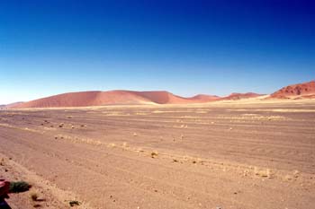 Llanura entre dunas, Namibia
