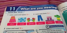 Unit 11: Vocabulary- Clothes- The Time