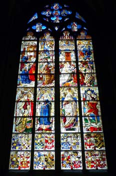 Vidriera de la catedral de Colonia, Alemania