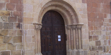 Puerta románica de la Iglesia Nuestra Señora la Mayor, Soria, Ca