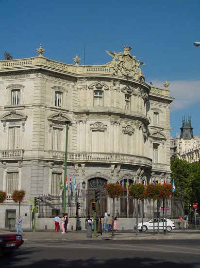 Casa de América o Palacio de Linares de Madrid