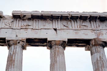 Detalle del Partenón, Atenas