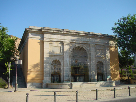Fuente de Ventura Rodríguez en Boadilla del Monte