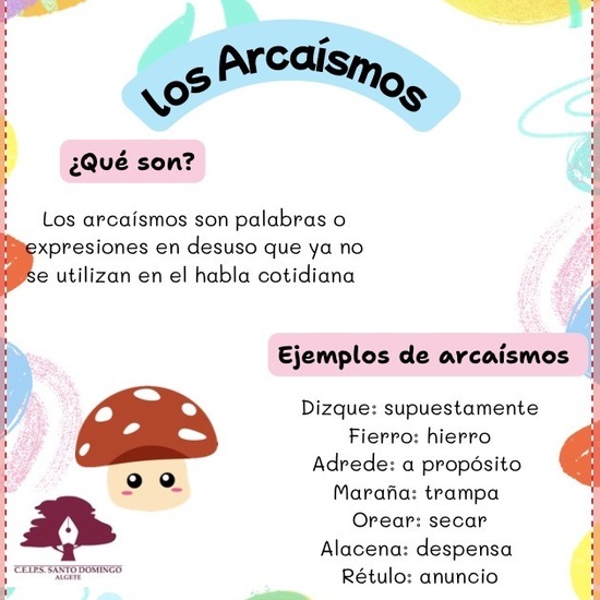 LOS ARCAÍSMOS