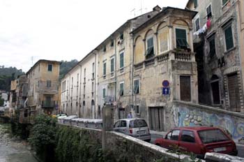 Centro histórico y casas de mármol, Carrara