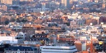 Vista panorámica con las Torres KIO, Madrid