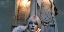 Maniquíes en un escaparate