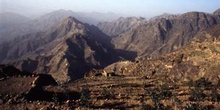 Paisaje desde Shahara, Yemen