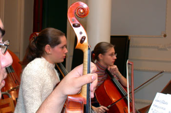 Ensayo de una orquesta