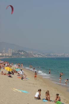 Playa de Badalona, Barcelona