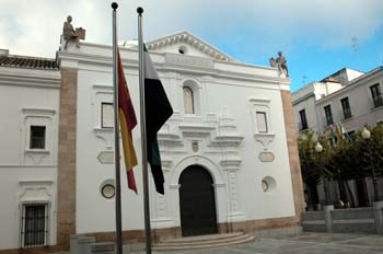 Exterior de la Asamblea de Extremadura