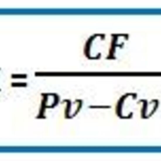 Fórmula Punto muerto