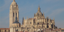 Vista general de la Catedral de Segovia, Castilla y León