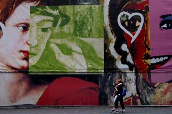 Mural en una calle de Sydney, Australia