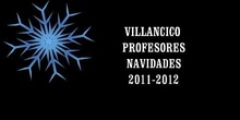 Villancico cantado por los Profesores de Primaria