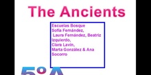 The ancient civilizations 5th A