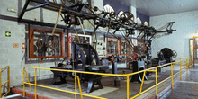 Vista general del taller de matricería, Museo de la Minería y de