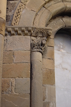 Capitel del lado sur de la Catedral de Jaca, Huesca