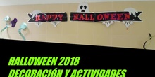 Decoración y actividades Halloween 2018