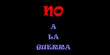 NO A LA GUERRA