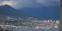 Vista del norte de Vancouver