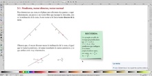 Ecuaciones de la recta-Geometría Analítica siguiendo el libro de Teide-Cuarto Curso ESO