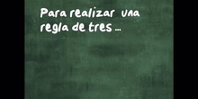 	 PRIMARIA - 6º - REGLA DE TRES - MATEMÁTICAS - FORMACIÓN.mov