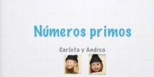 PRIMARIA - 5º - NÚMEROS PRIMOS - MATEMÁTICAS - FORMACIÓN