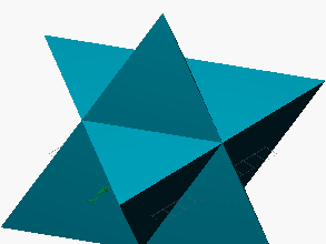 Estrella derivada del tetraedro