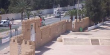 Entrada a los Estanques Aglabíes, Kairouan, Túnez