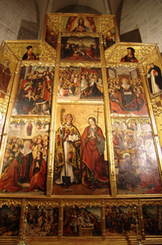 Retablo, Catedral de Valencia