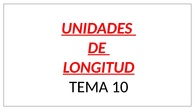 EXPLICACIÓN UNIDADES LONGITUD