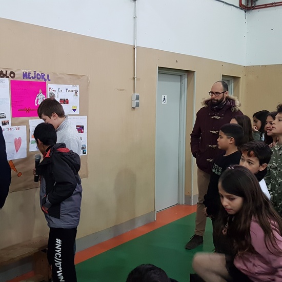 Visita del Alcalde de Torrejón de Ardoz al CEIP Andrés Segovia 5