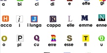 L'alfabeto